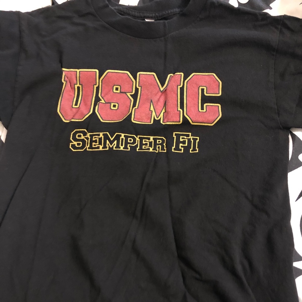 USMC black shirt